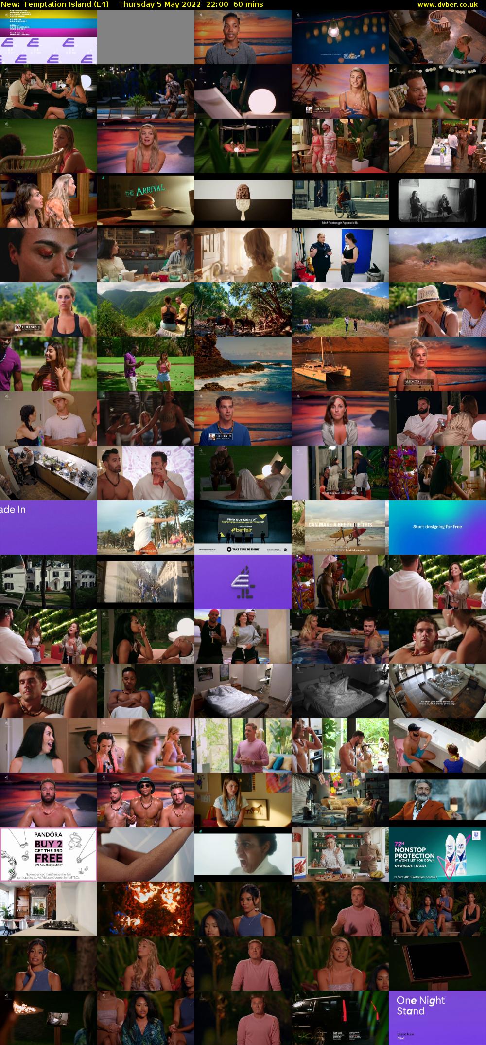 Temptation Island (E4) Thursday 5 May 2022 22:00 - 23:00