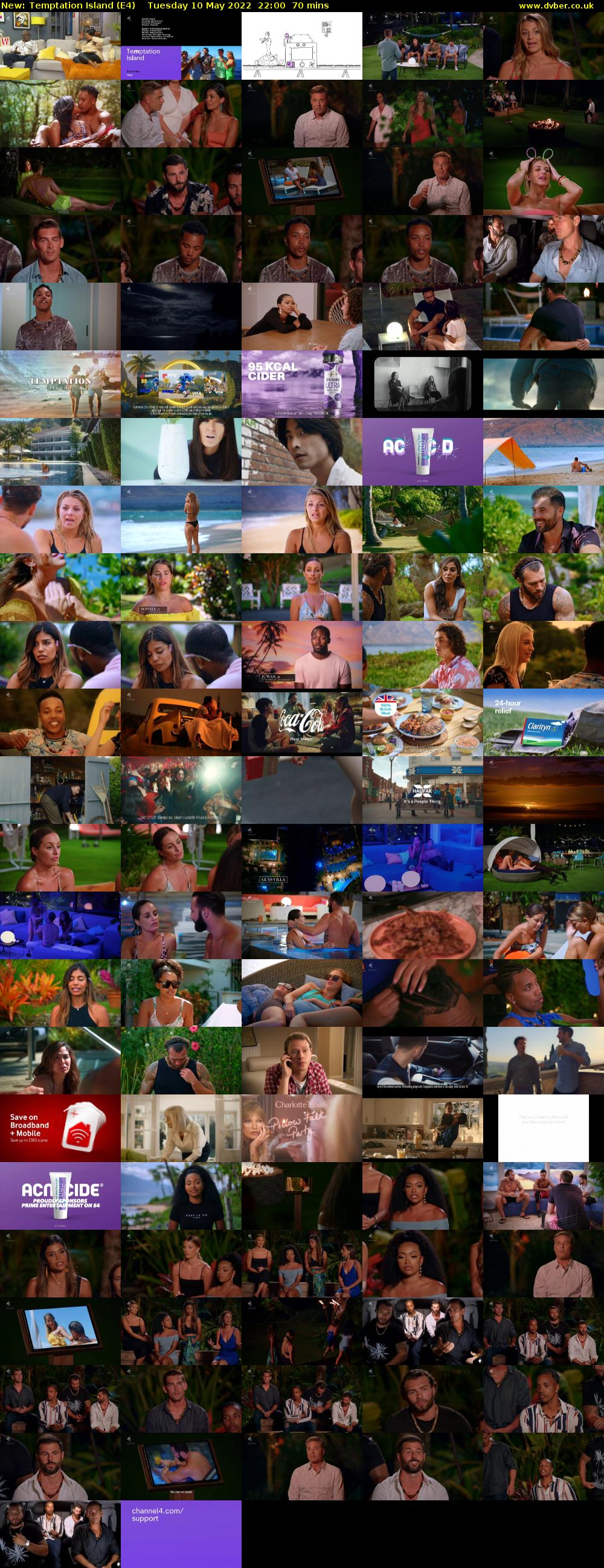 Temptation Island (E4) Tuesday 10 May 2022 22:00 - 23:10