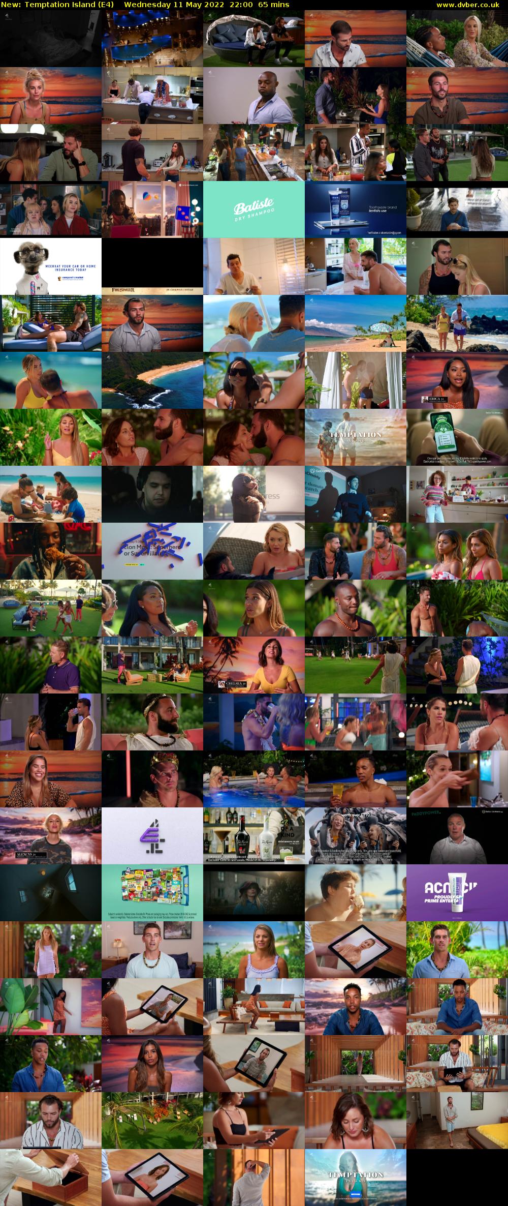 Temptation Island (E4) Wednesday 11 May 2022 22:00 - 23:05
