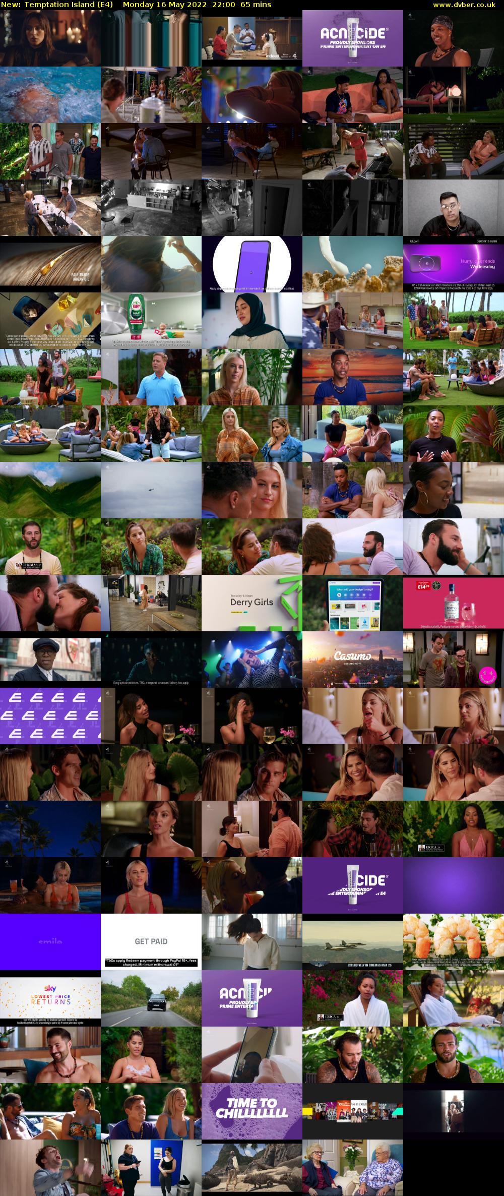 Temptation Island (E4) Monday 16 May 2022 22:00 - 23:05