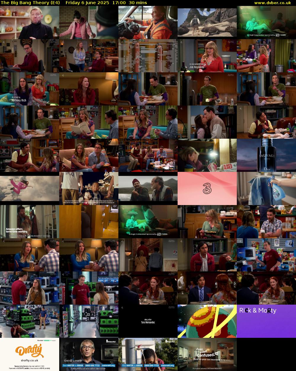 The Big Bang Theory (E4) Friday 6 June 2025 17:00 - 17:30