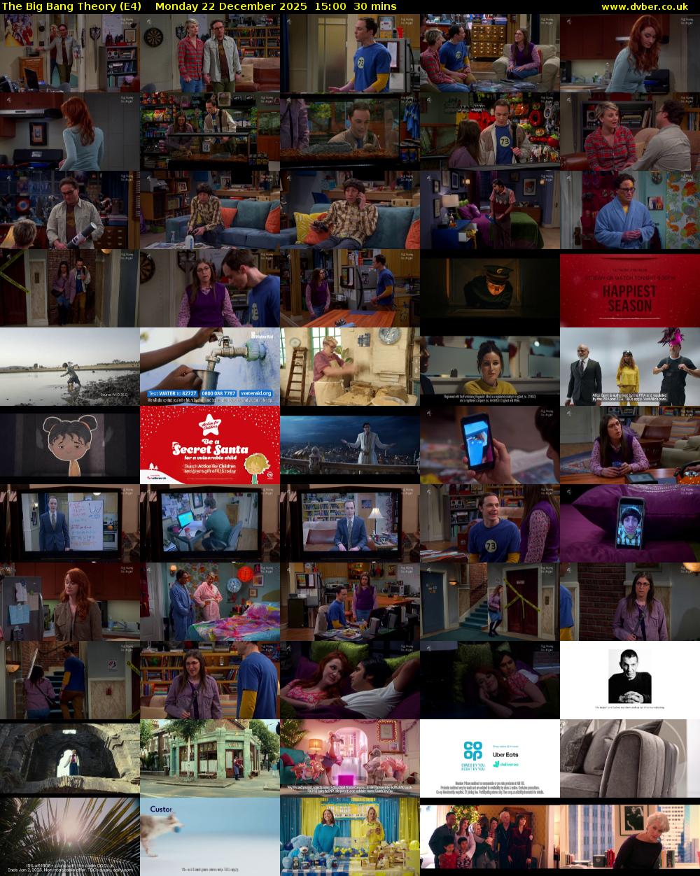 The Big Bang Theory (E4) Monday 22 December 2025 15:00 - 15:30