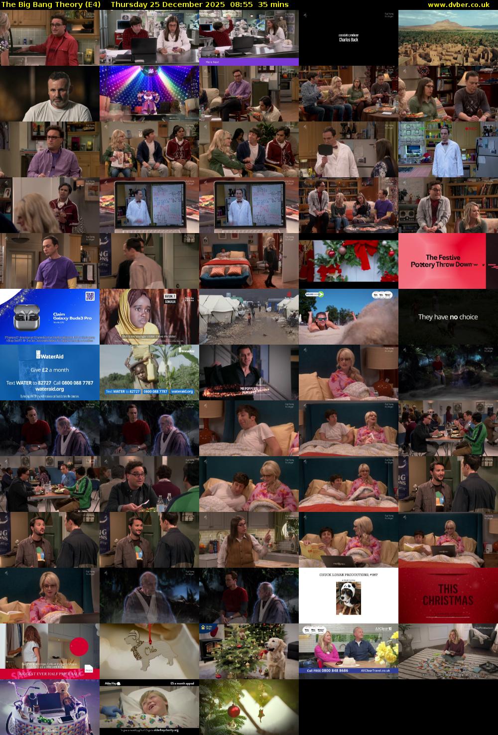 The Big Bang Theory (E4) Thursday 25 December 2025 08:55 - 09:30