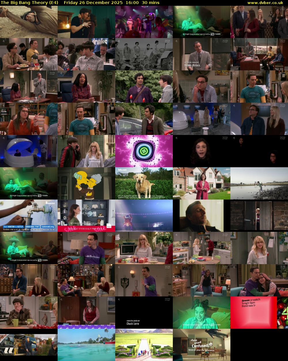 The Big Bang Theory (E4) Friday 26 December 2025 16:00 - 16:30