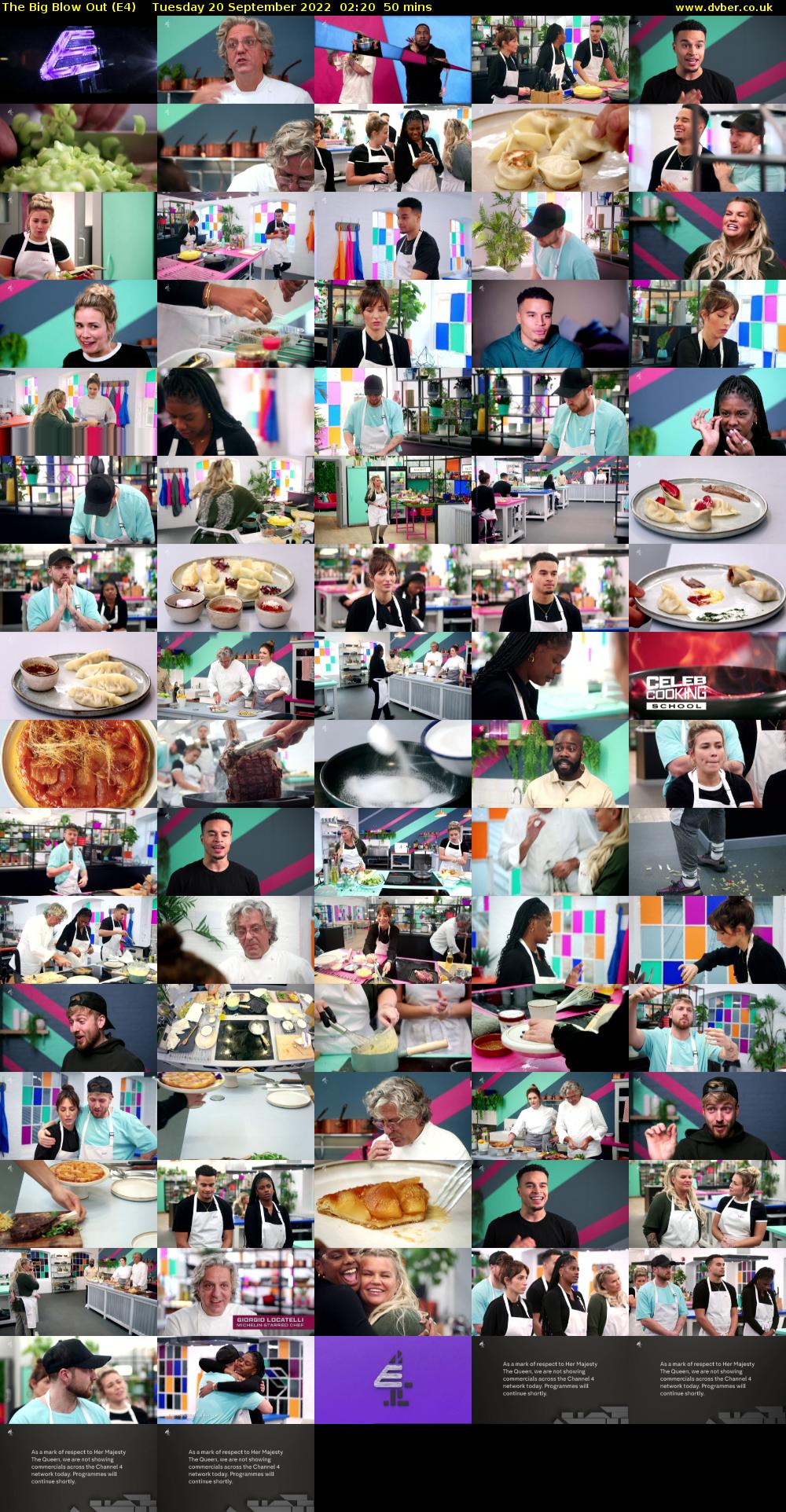 The Big Blow Out (E4) Tuesday 20 September 2022 02:20 - 03:10