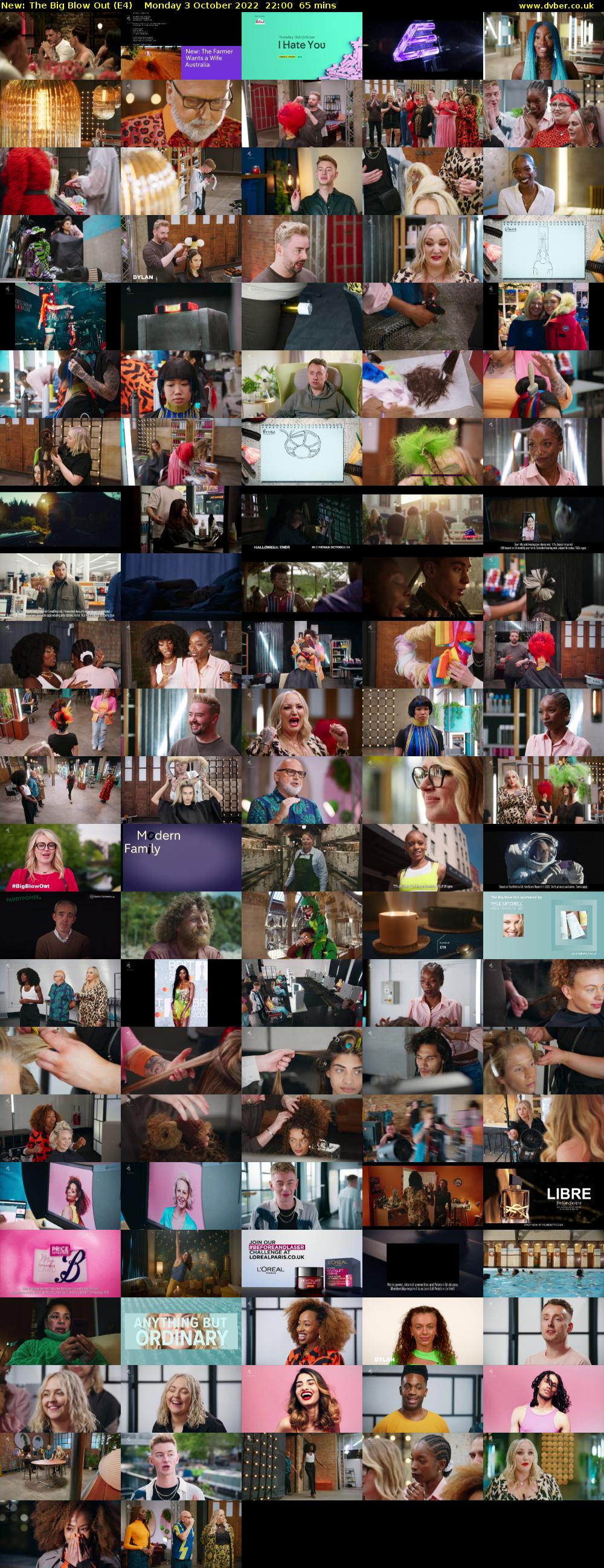 The Big Blow Out (E4) Monday 3 October 2022 22:00 - 23:05