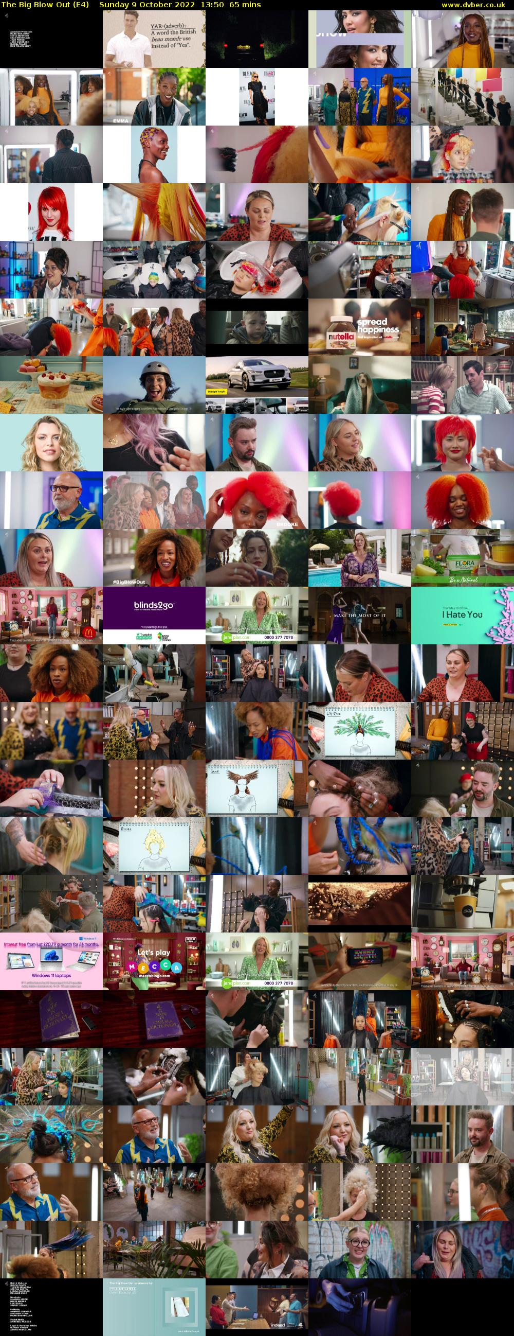 The Big Blow Out (E4) Sunday 9 October 2022 13:50 - 14:55