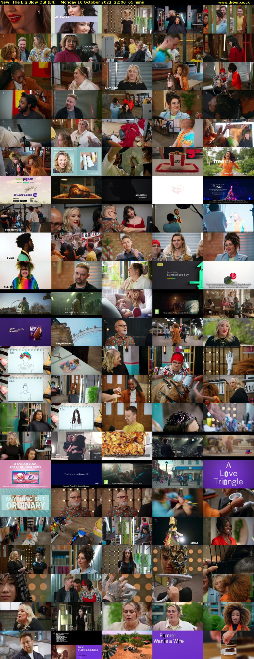 The Big Blow Out (E4) Monday 10 October 2022 22:00 - 23:05