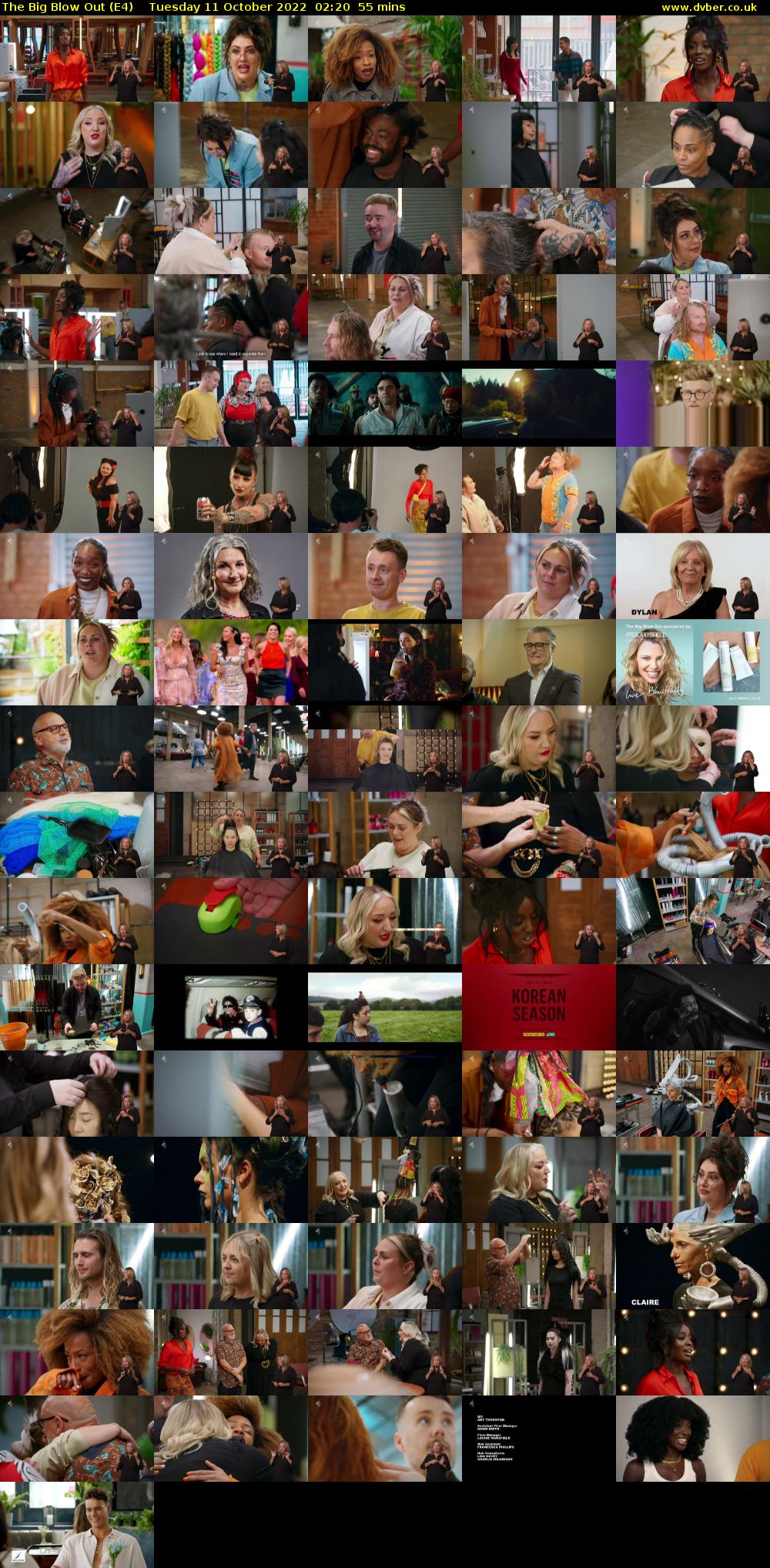 The Big Blow Out (E4) Tuesday 11 October 2022 02:20 - 03:15