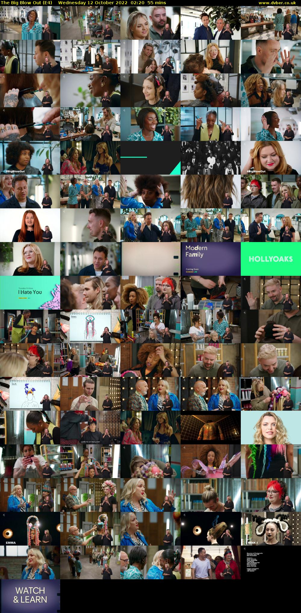 The Big Blow Out (E4) Wednesday 12 October 2022 02:20 - 03:15
