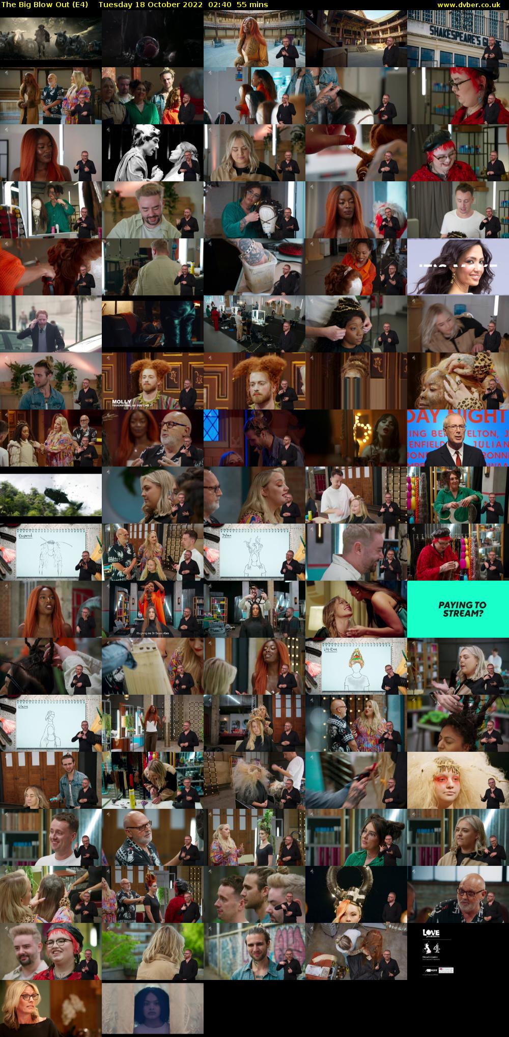 The Big Blow Out (E4) Tuesday 18 October 2022 02:40 - 03:35