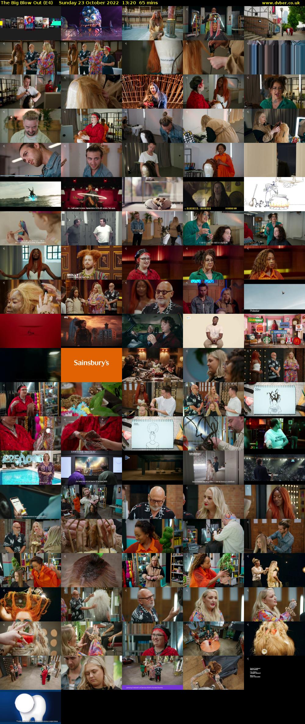 The Big Blow Out (E4) Sunday 23 October 2022 13:20 - 14:25