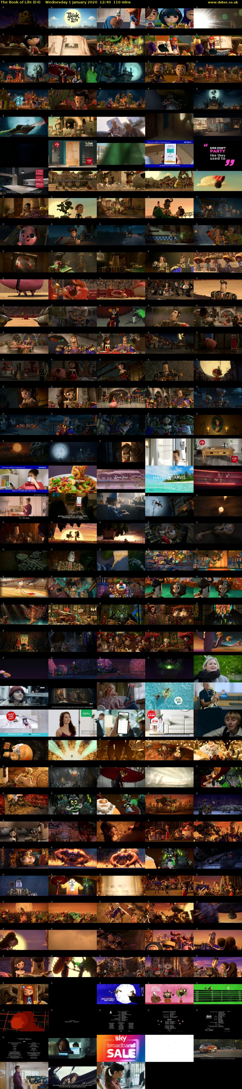 The Book of Life (E4) Wednesday 1 January 2020 12:40 - 14:30