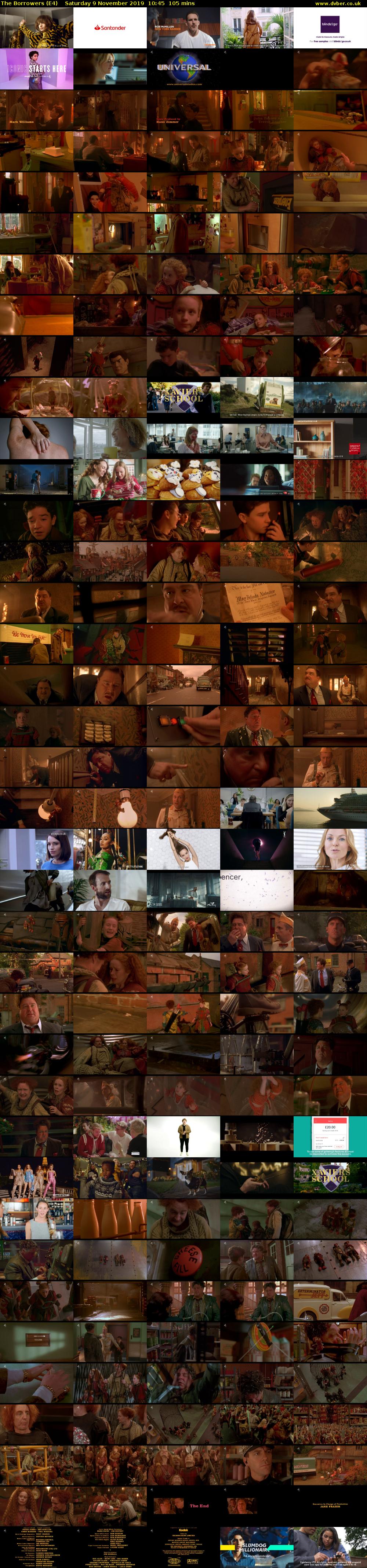 The Borrowers (E4) Saturday 9 November 2019 10:45 - 12:30