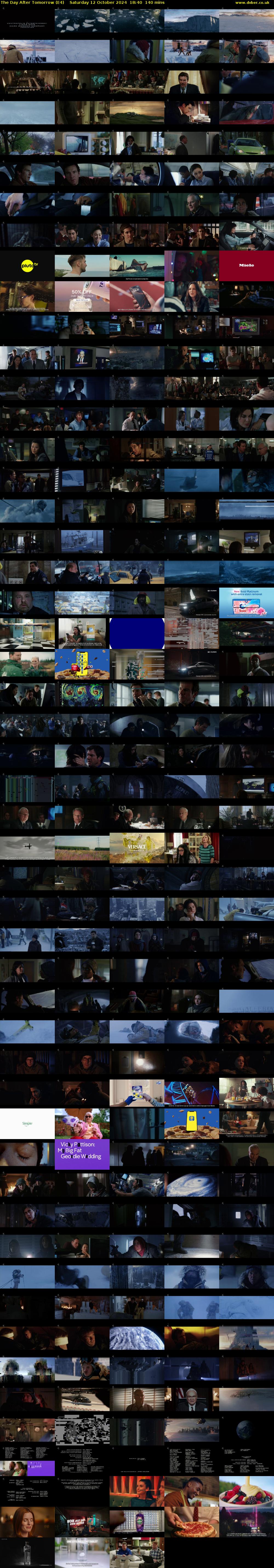 The Day After Tomorrow (E4) Saturday 12 October 2024 18:40 - 21:00