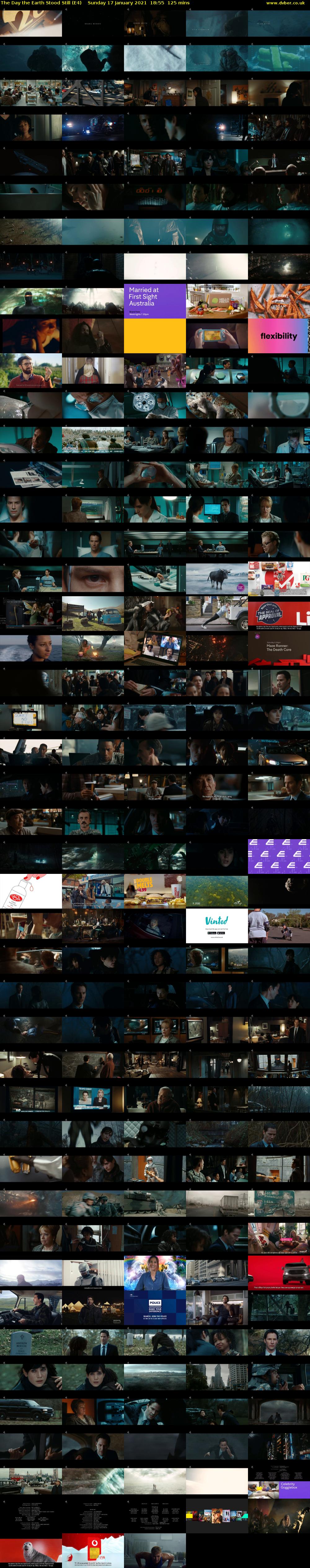 The Day the Earth Stood Still (E4) Sunday 17 January 2021 18:55 - 21:00