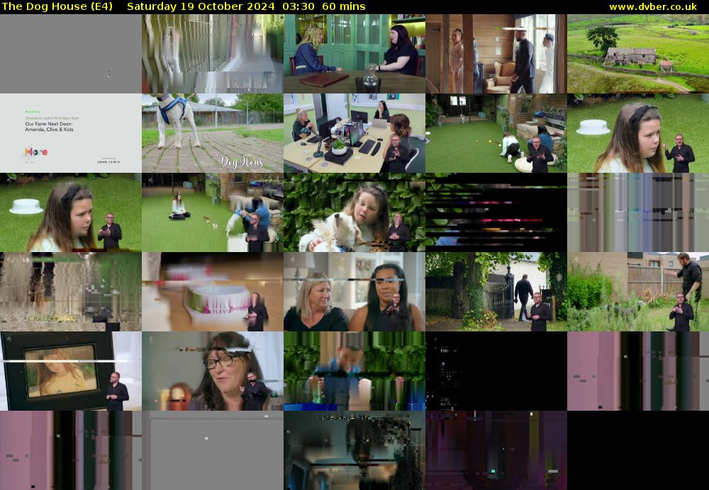 The Dog House (E4) Saturday 19 October 2024 03:30 - 04:30