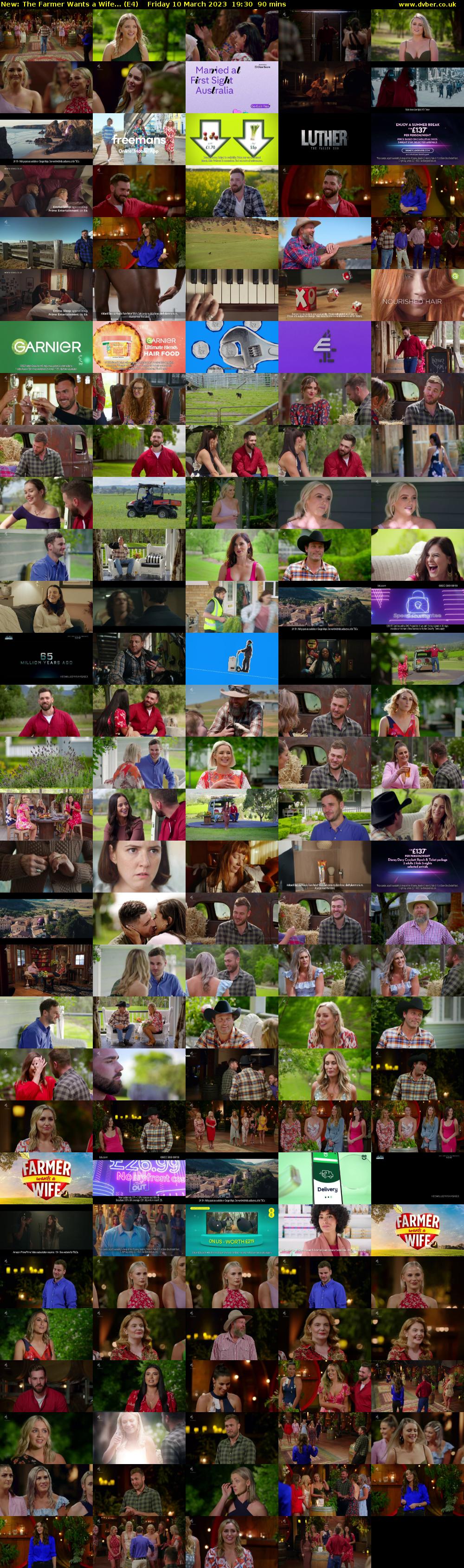 The Farmer Wants a Wife... (E4) Friday 10 March 2023 19:30 - 21:00