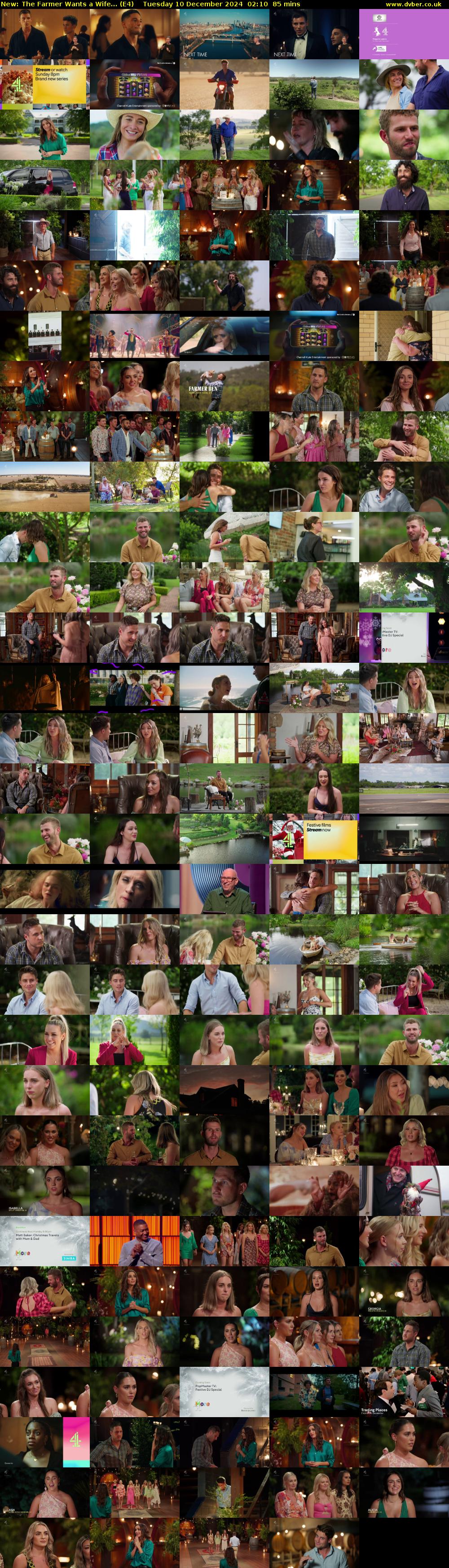 The Farmer Wants a Wife... (E4) Tuesday 10 December 2024 02:10 - 03:35