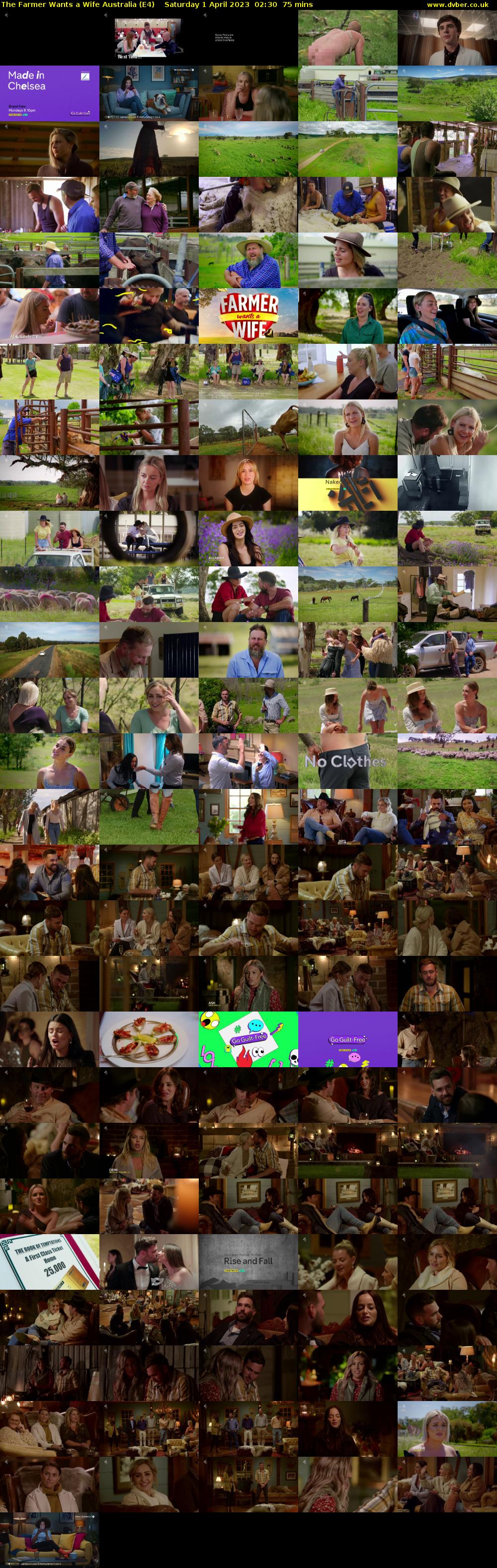The Farmer Wants a Wife Australia (E4) Saturday 1 April 2023 02:30 - 03:45