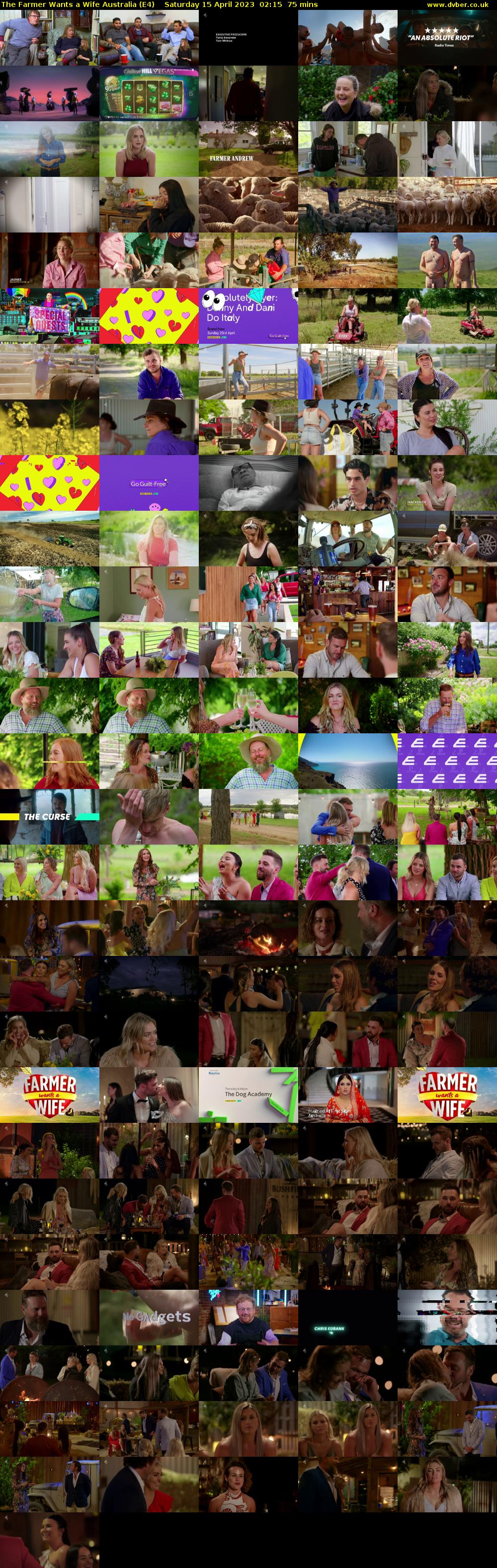 The Farmer Wants a Wife Australia (E4) Saturday 15 April 2023 02:15 - 03:30