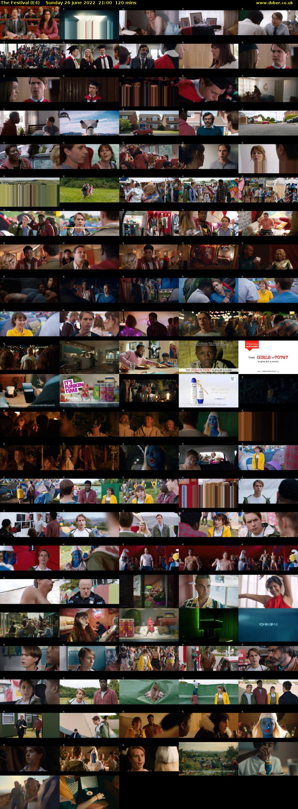 The Festival (E4) Sunday 26 June 2022 21:00 - 23:00