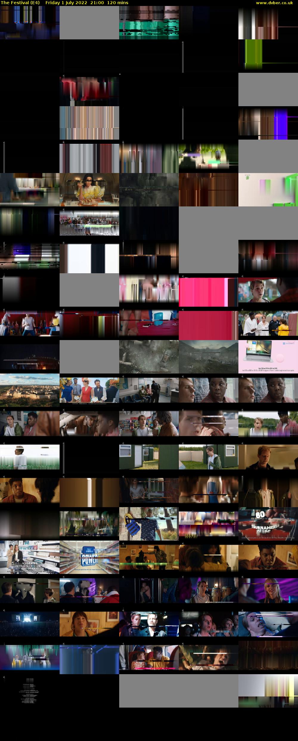 The Festival (E4) Friday 1 July 2022 21:00 - 23:00