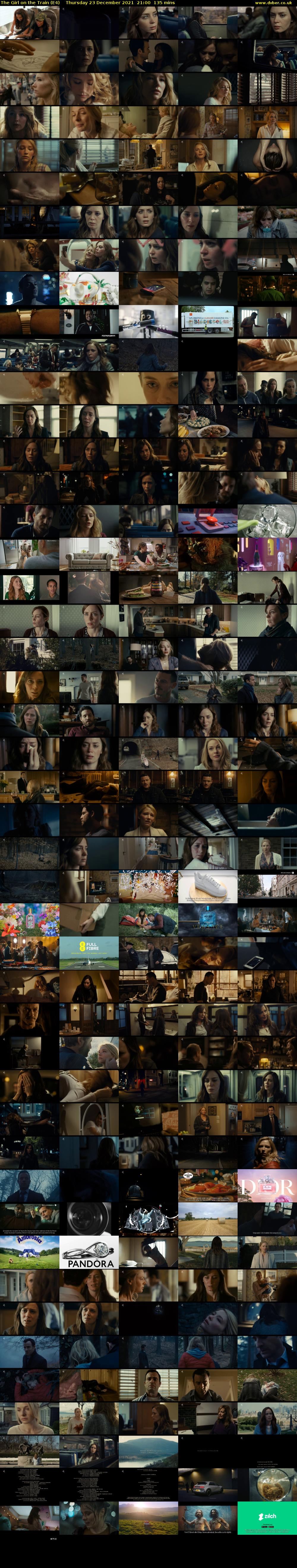 The Girl on the Train (E4) Thursday 23 December 2021 21:00 - 23:15