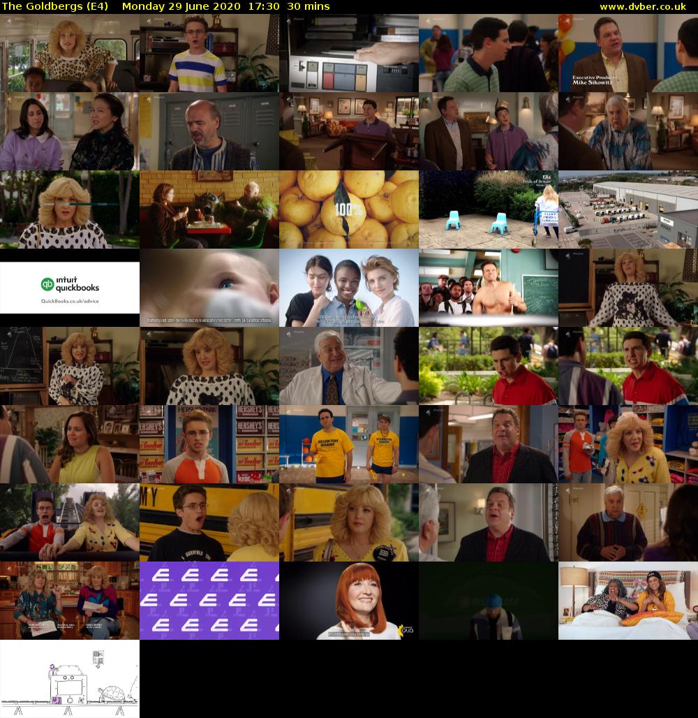The Goldbergs (E4) Monday 29 June 2020 17:30 - 18:00