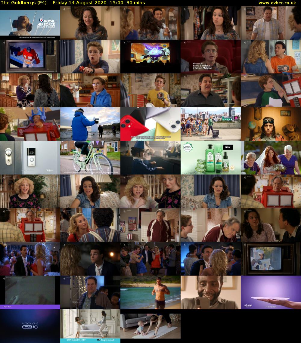 The Goldbergs (E4) Friday 14 August 2020 15:00 - 15:30