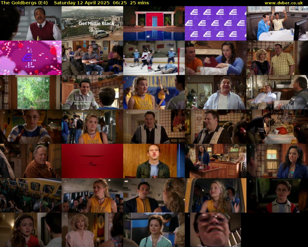 The Goldbergs (E4) Saturday 12 April 2025 06:25 - 06:50