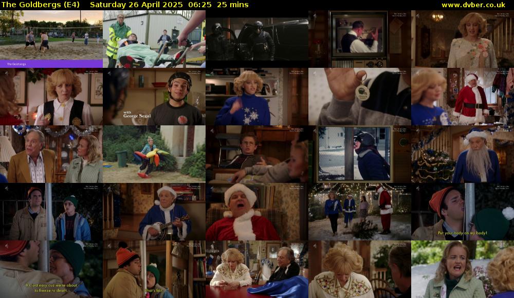 The Goldbergs (E4) Saturday 26 April 2025 06:25 - 06:50