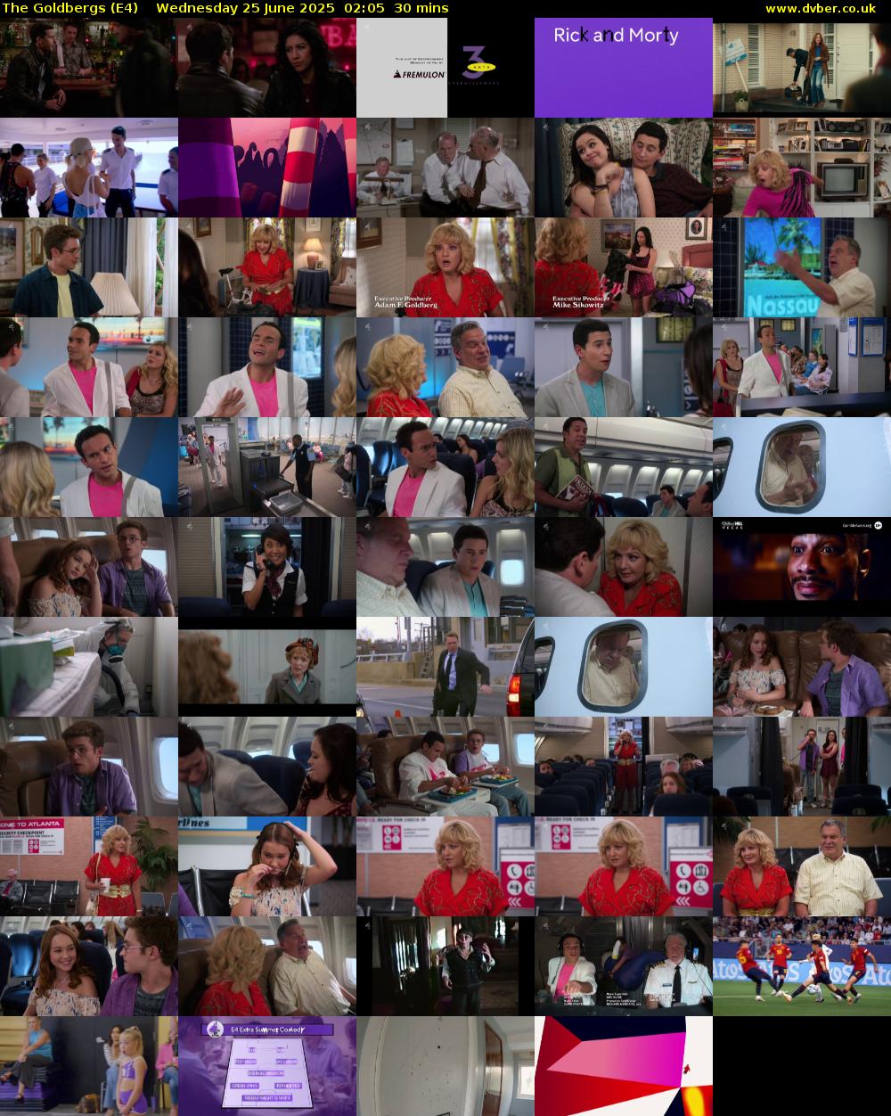 The Goldbergs (E4) Wednesday 25 June 2025 02:05 - 02:35