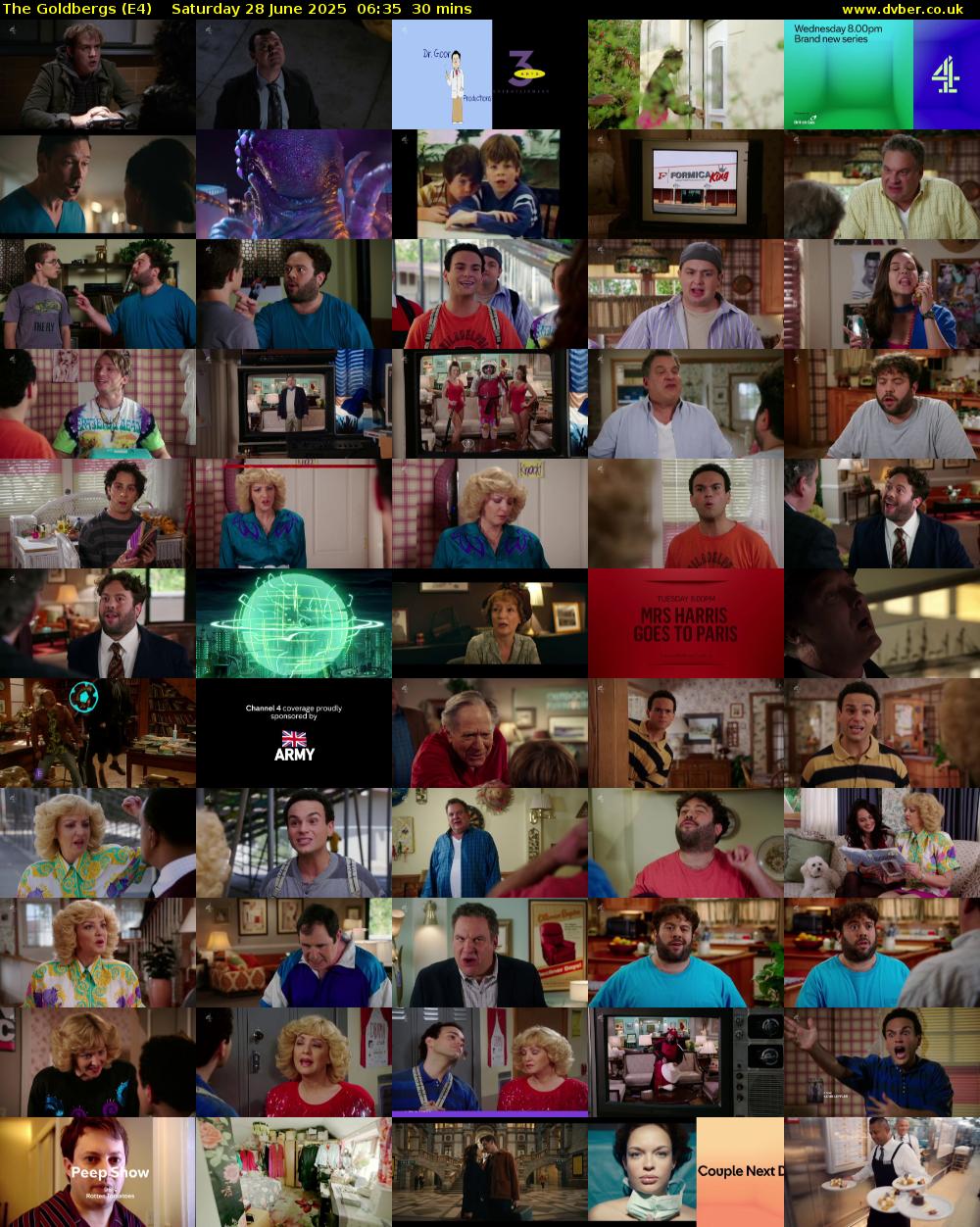 The Goldbergs (E4) Saturday 28 June 2025 06:35 - 07:05