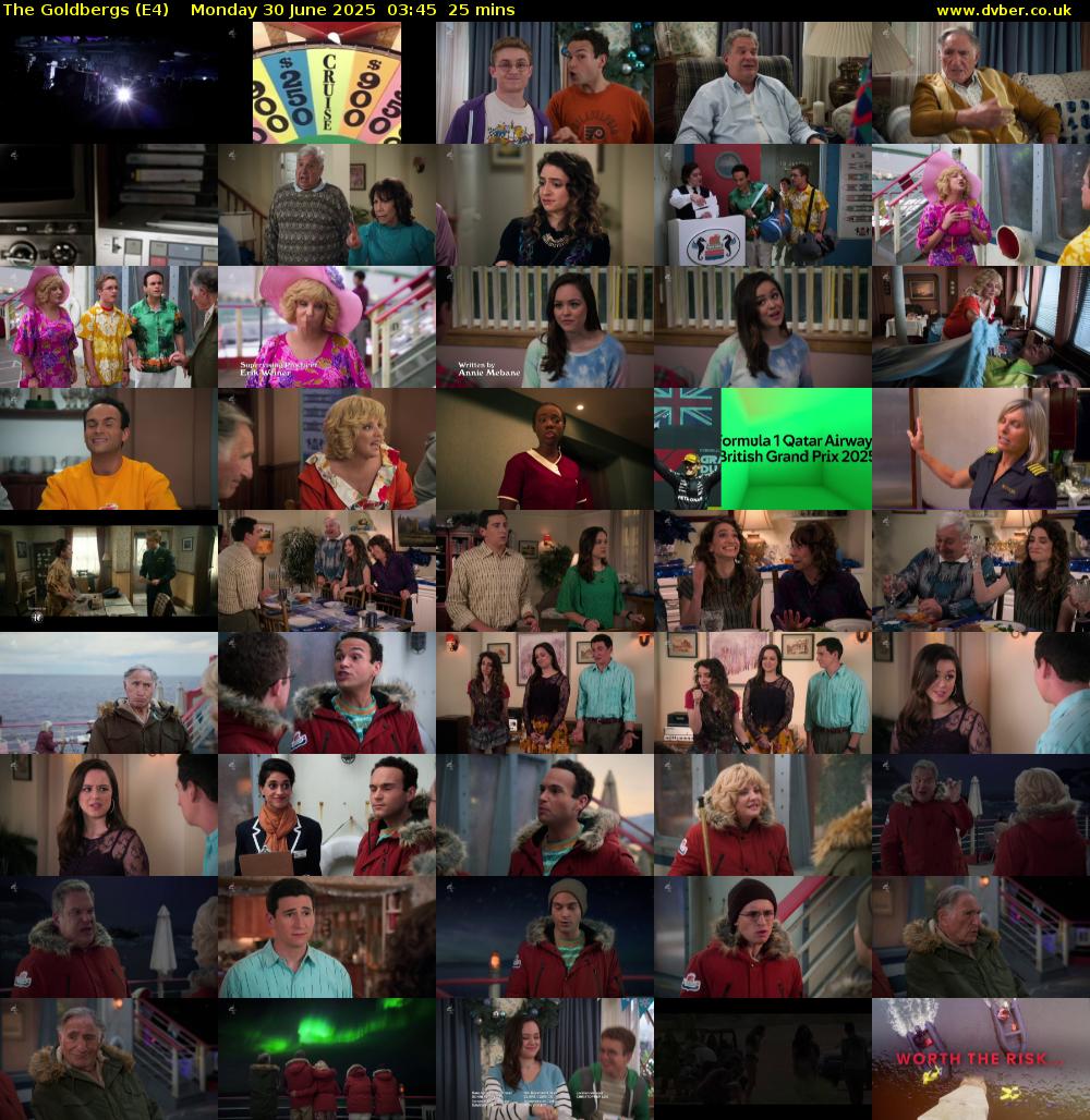 The Goldbergs (E4) Monday 30 June 2025 03:45 - 04:10