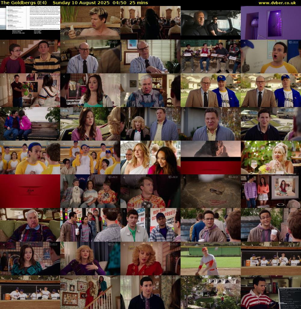 The Goldbergs (E4) Sunday 10 August 2025 04:50 - 05:15