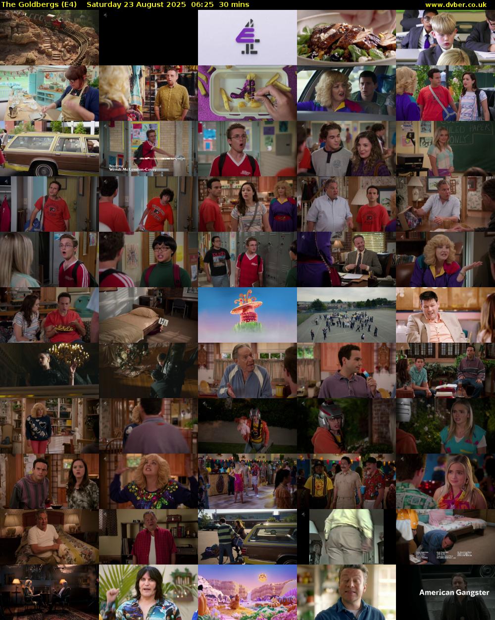 The Goldbergs (E4) Saturday 23 August 2025 06:25 - 06:55