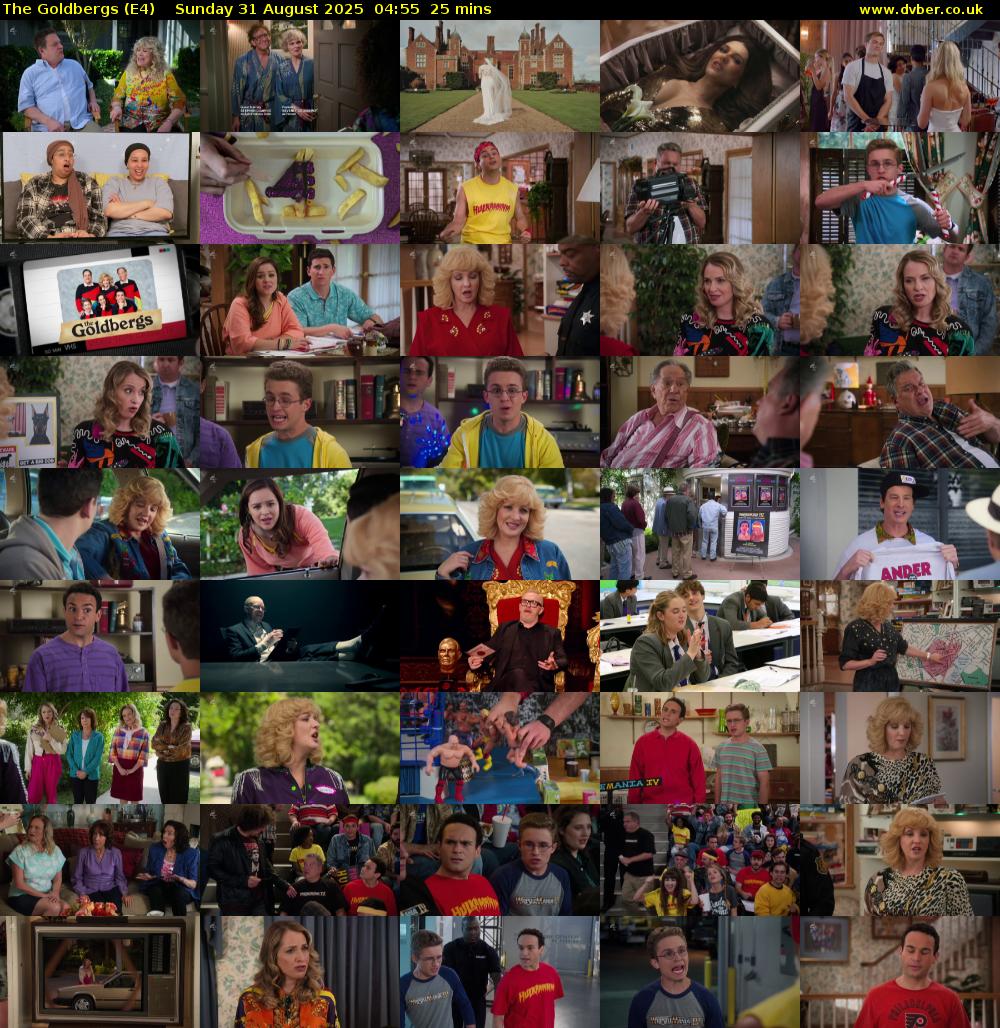 The Goldbergs (E4) Sunday 31 August 2025 04:55 - 05:20