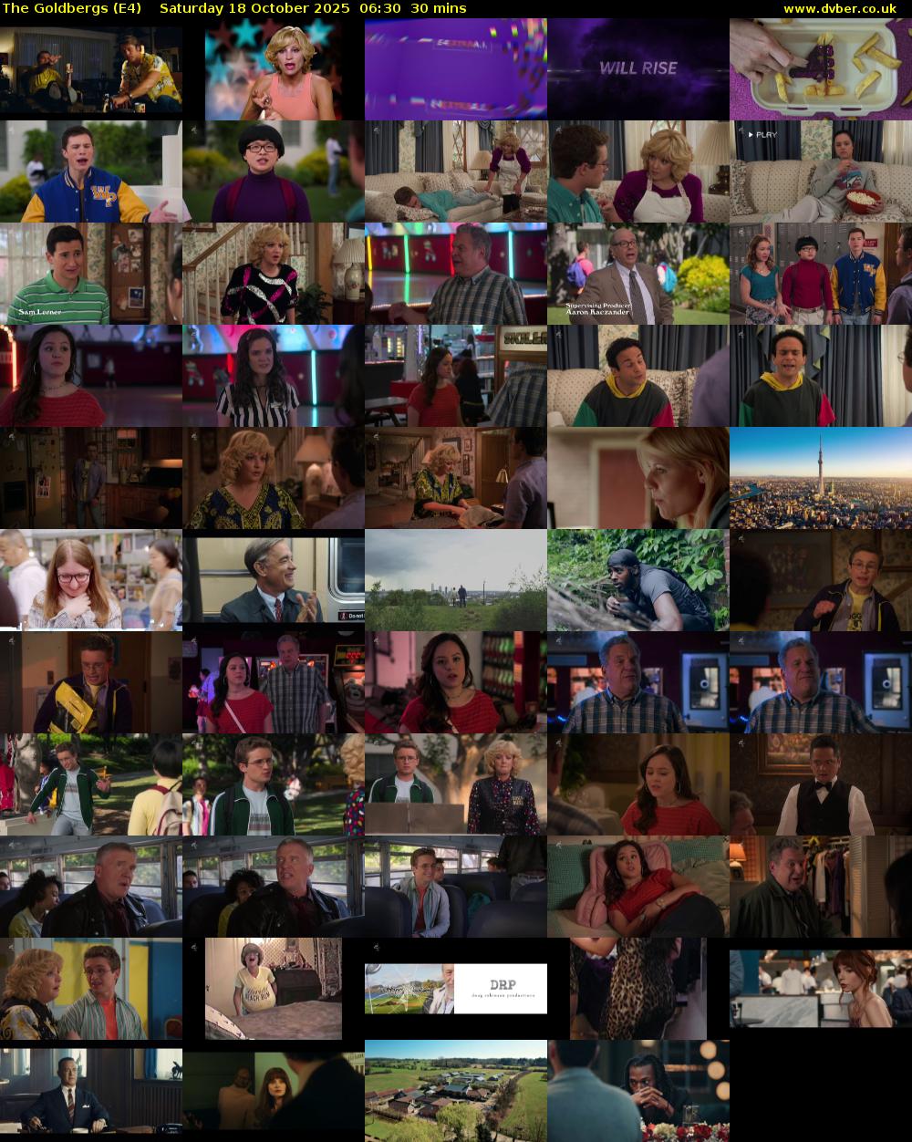 The Goldbergs (E4) Saturday 18 October 2025 06:30 - 07:00