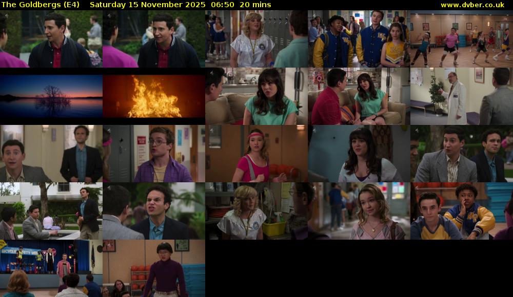 The Goldbergs (E4) Saturday 15 November 2025 06:50 - 07:10