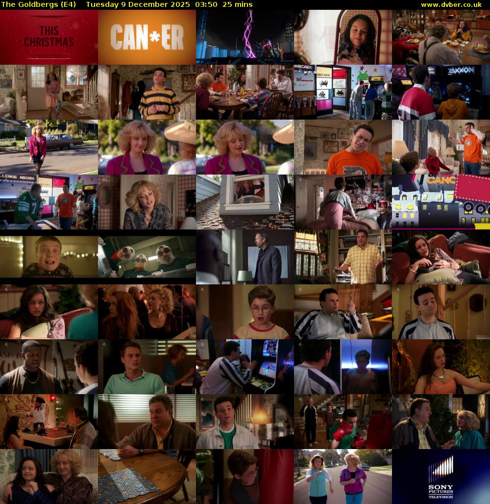 The Goldbergs (E4) Tuesday 9 December 2025 03:50 - 04:15