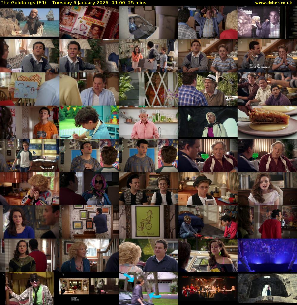 The Goldbergs (E4) Tuesday 6 January 2026 04:00 - 04:25