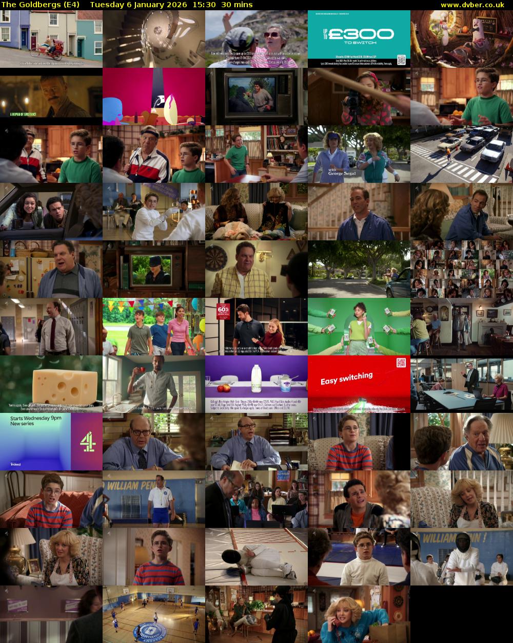 The Goldbergs (E4) Tuesday 6 January 2026 15:30 - 16:00