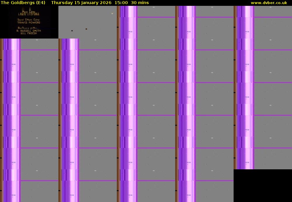 The Goldbergs (E4) Thursday 15 January 2026 15:00 - 15:30