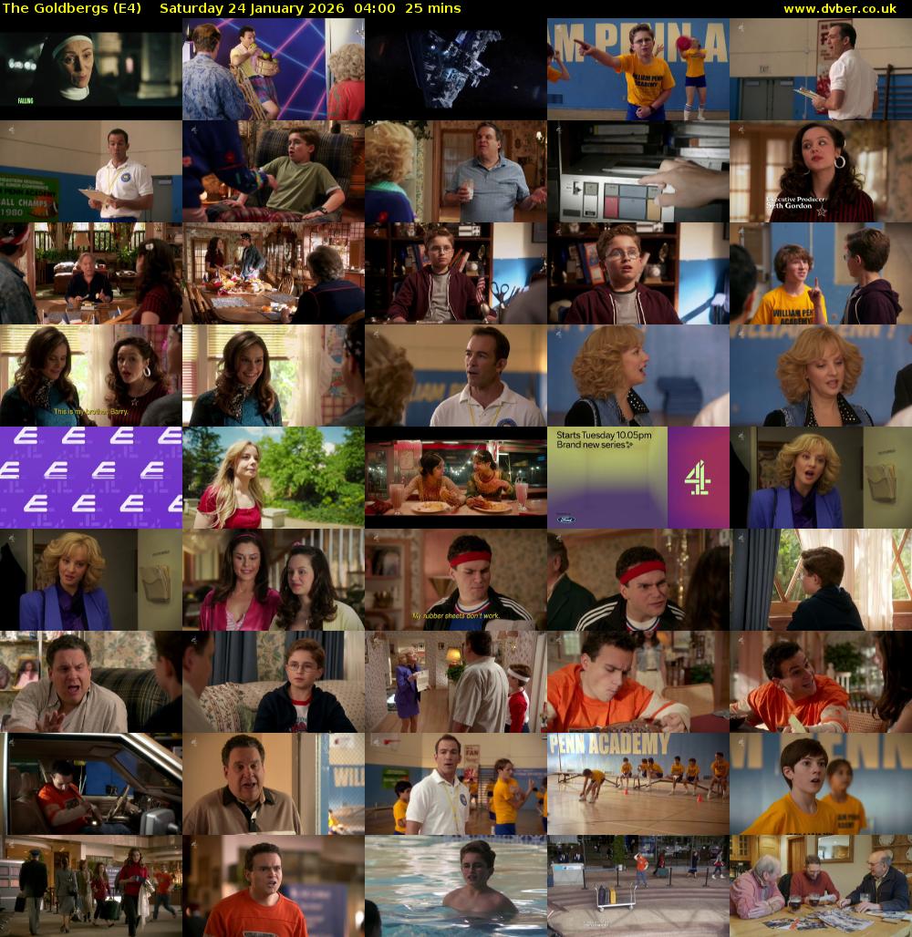 The Goldbergs (E4) Saturday 24 January 2026 04:00 - 04:25