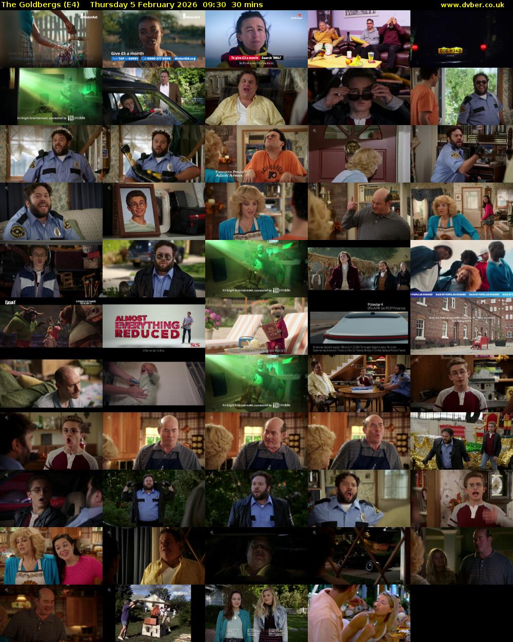The Goldbergs (E4) Thursday 5 February 2026 09:30 - 10:00