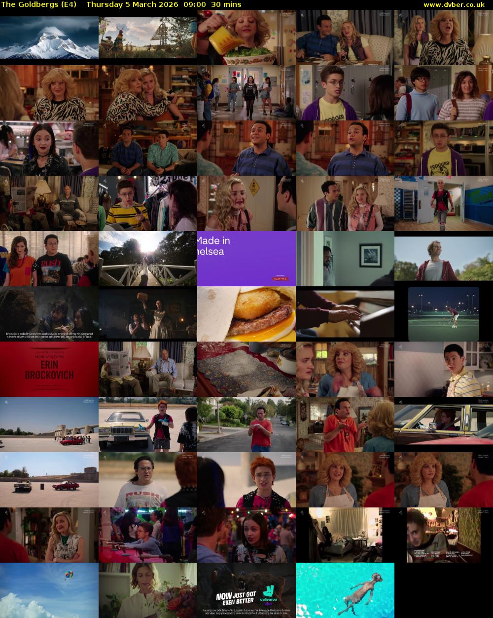 The Goldbergs (E4) Thursday 5 March 2026 09:00 - 09:30