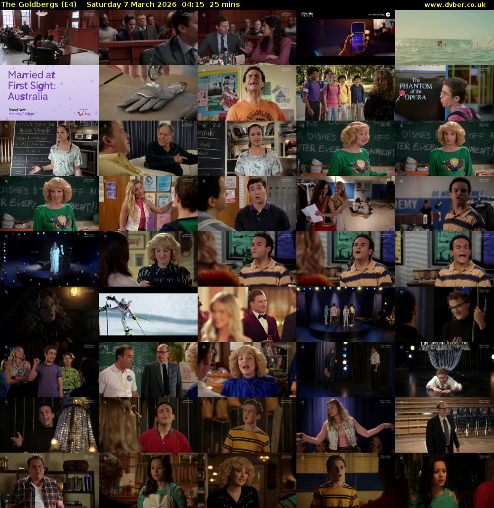 The Goldbergs (E4) Saturday 7 March 2026 04:15 - 04:40