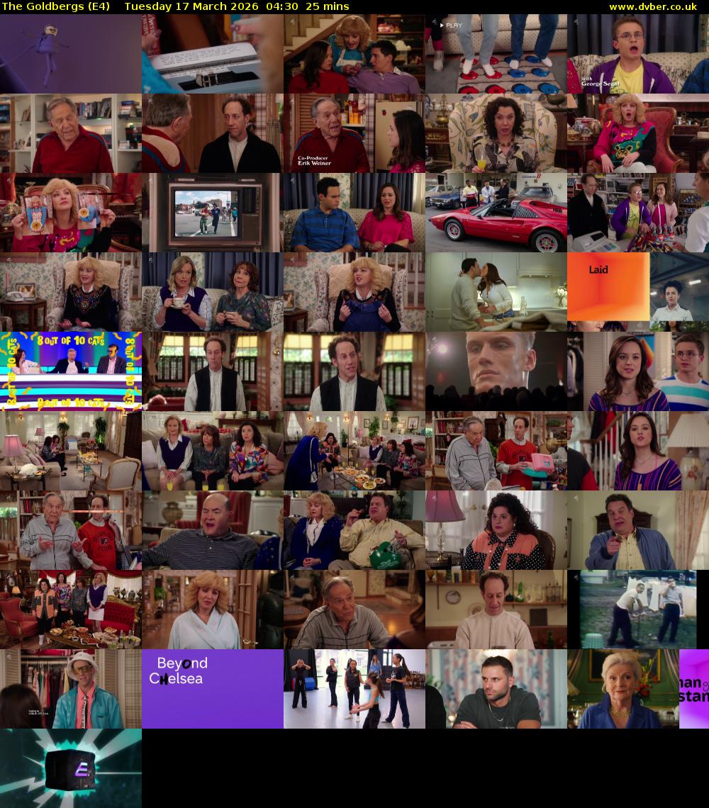 The Goldbergs (E4) Tuesday 17 March 2026 04:30 - 04:55