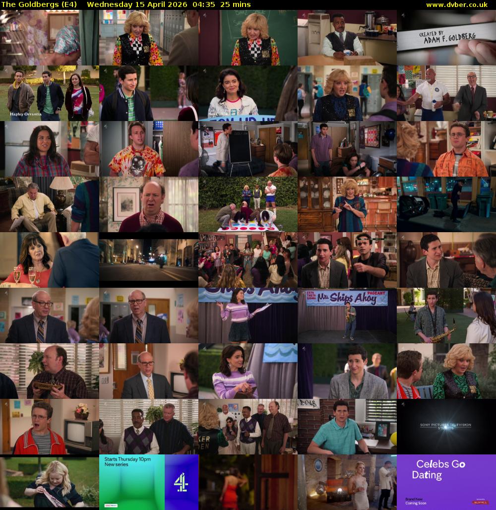 The Goldbergs (E4) Wednesday 15 April 2026 04:35 - 05:00